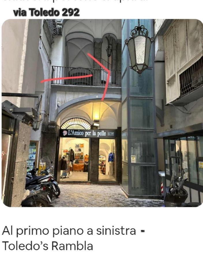 Toledo'S Rambla Casa Vacanze نابولي المظهر الخارجي الصورة